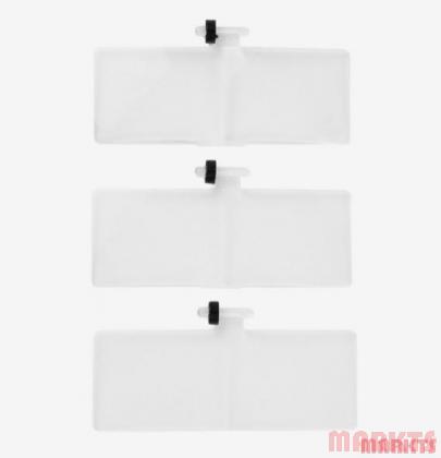 Clip-On brilloep set met 3 vergrootglazen