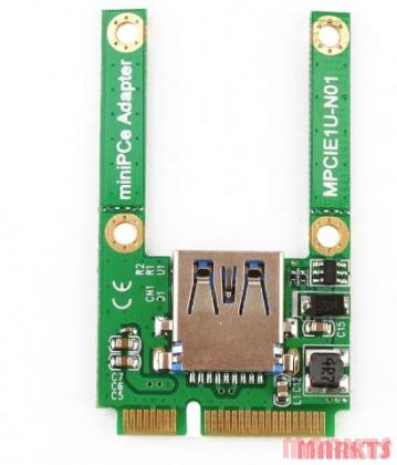 Mini PCI-E Card Slot Uitbreiding naar USB 2.0 adapter