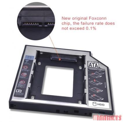 SATA 2e HDD HD Hard Driver Caddy voor 12.7mm